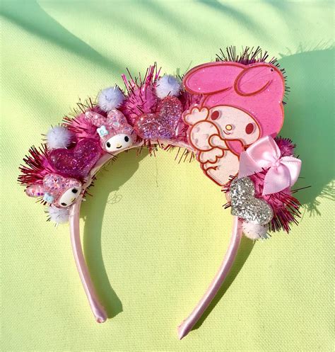 My Melody Kawaii Doll Headband Accessory Etsy