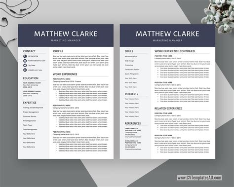There are three cv primary format options to choose from: Australian CV Templates - CVTemplatesAU.com
