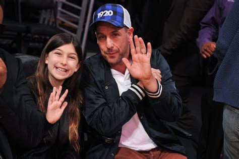 Adam Sandler's daughter Sunny, 14, looks unrecognizable with glam