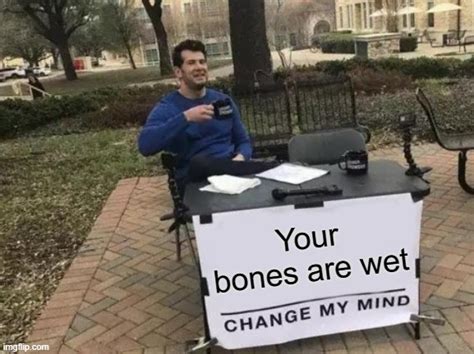 Your Bones Are Wet Imgflip