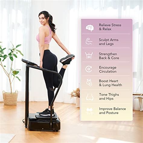2000w Whole Body Vibration Platform Exercise Machine With Mp3 Player