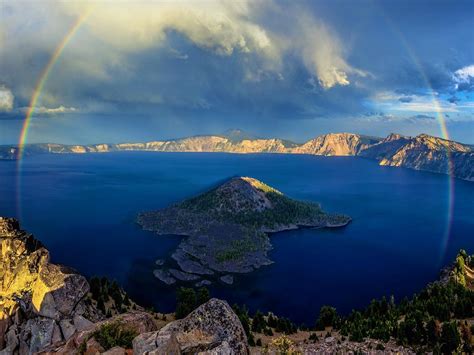Beautiful Lake Rainbow 2015 Bing Theme Wallpaper Preview