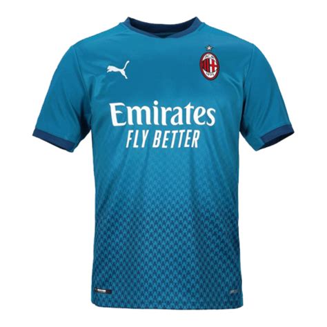 Check out the evolution of ac milan's soccer jerseys on football kit archive. GoGoalshop | 20/21 AC Milan Third Away Blue Soccer Jerseys ...
