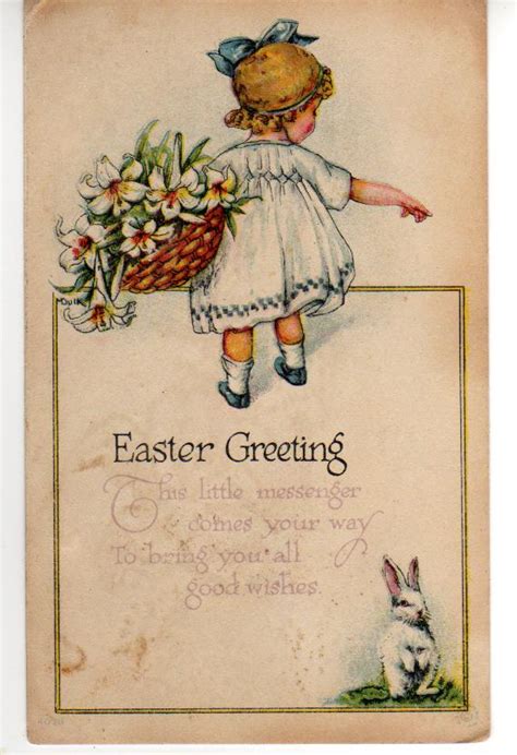 View From The Birdhouse A Few Antique Easter Cards