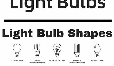 Discover the 55 Different Types of Light Bulbs to Light Up Your World