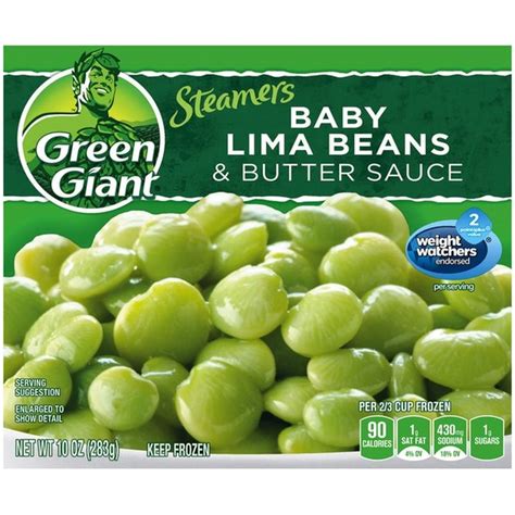 Green Giant Baby Lima Beans And Butter Sauce Steamers 10 Oz Delivery Or