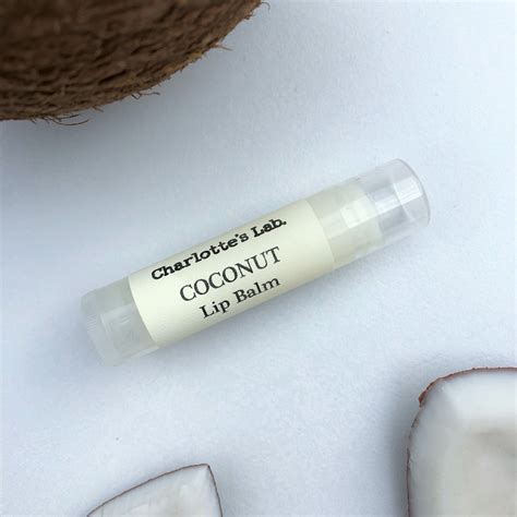 Coconut Lip Balm Charlottes Lab