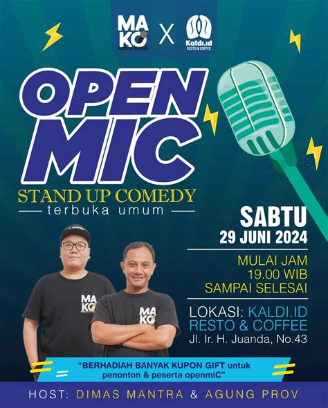 Open Mic Stand Up Comedy | Event & Info Depok Terkini