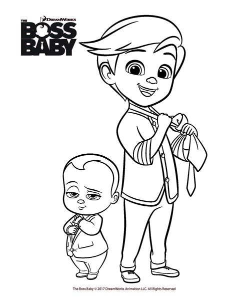 Boss Baby Printables Free Coloring Printables For The Boss Baby