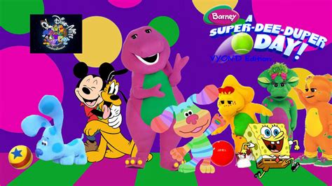 Barney A Super Dee Duper Day Vyond Edition Poster By Brandontu1998 On