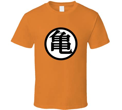 Best anime merch websites india. Goku Kame Uniform Logo Anime Cartoon Dragon ball Z T Shirt
