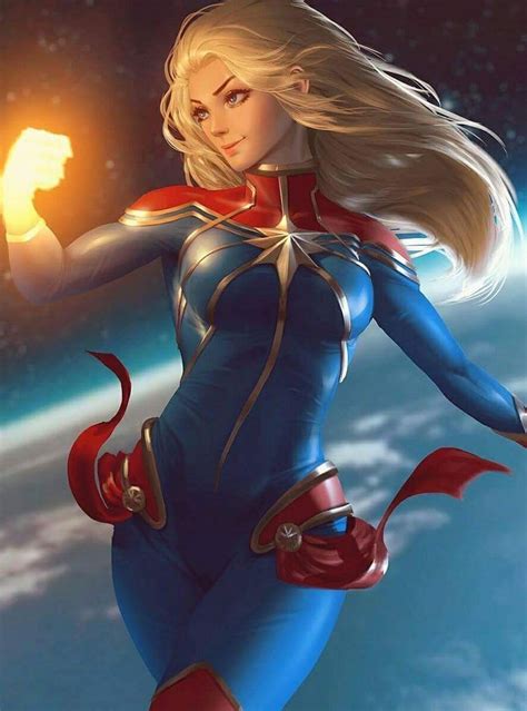 Super Girl Captain Marvel Carol Danvers Marvel Comics Character