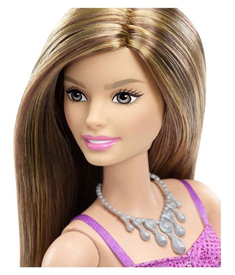 Barbie Doll Glitz 1 Purple Colour Buy Barbie Doll Glitz 1 Purple