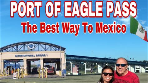 Eagle Pass Texas Usa Piedras Negras Mexico Border Usa Mexico Border