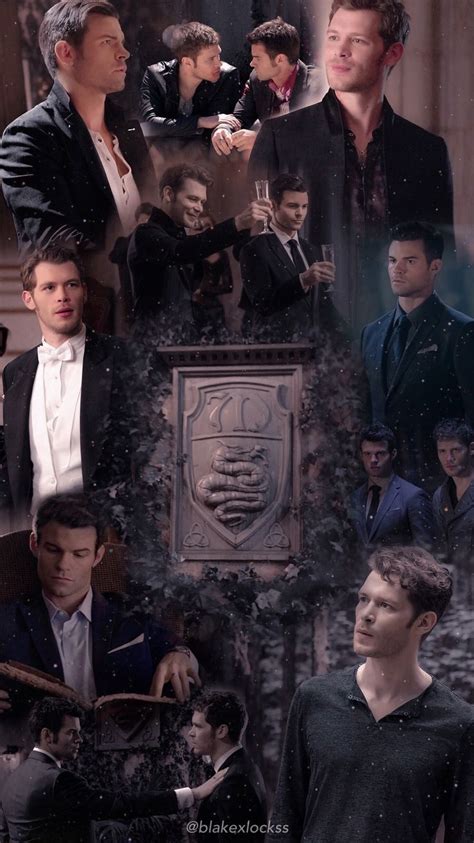Klaus And Elijah 💓 Vampire Diaries Wallpaper Vampire Diaries Cast