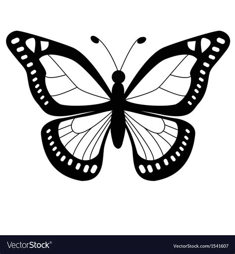 Butterfly Royalty Free Vector Image Vectorstock