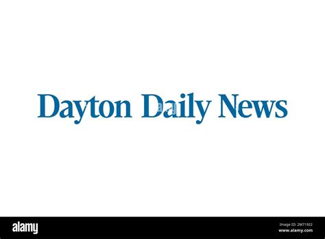Dayton Daily News, Logo, White background Stock Photo - Alamy