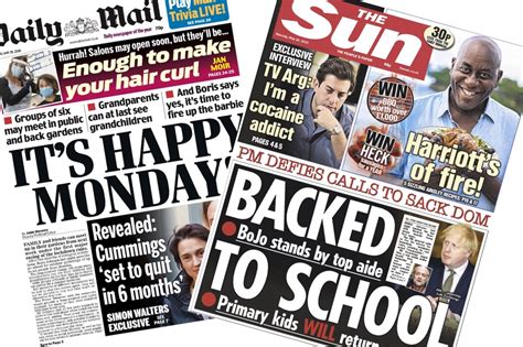 Newspapers Confusing Public About Different Lockdown Rules Across Uk