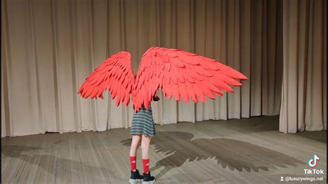 Large Movable Red Wings Keigo Takami Hawks From My Hero Academia Anime