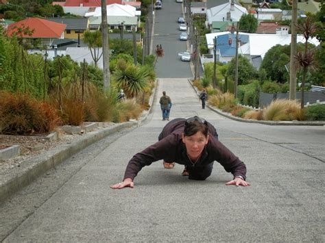 The Worlds Steepest Street