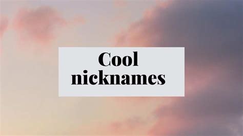 100 Cool Nicknames For Boys And Girls That Are Likely To Stick Legitng