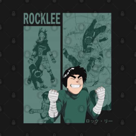 Rock Lee Happy Rock Lee Naruto T Shirt Teepublic