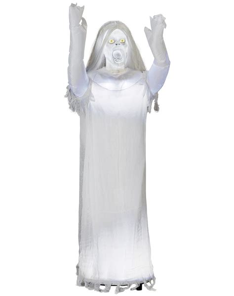 5ft Walking Witch Ghost Animated Halloween Party Decoration Prop Sound