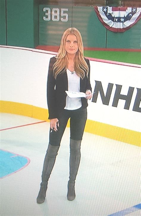 The Appreciation Of Booted News Women Blog Kelly Nash Wears Her Great Grey Suede On Mlb Network
