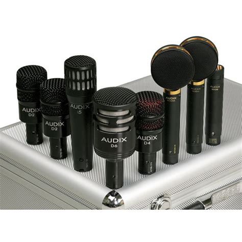 Audix Studio Elite 8 8 Piece Studio Microphone Package At Gear4music