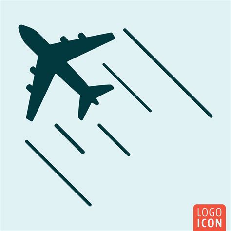 Airplane Icon Isolated 608462 Vector Art At Vecteezy