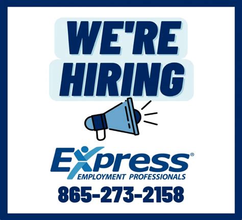 We Re Hiring Express Employment Professionals