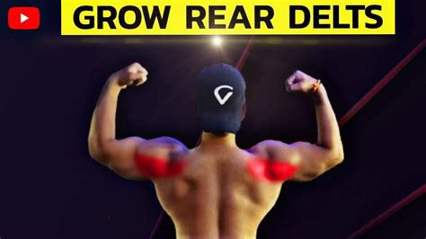 3 Workouts For Bigger Rear Delts Youtube