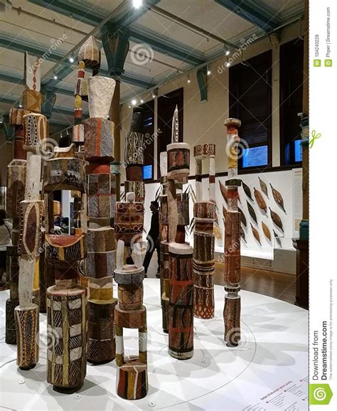 Aboriginal Totem Australian Museum Editorial Stock Photo Image Of