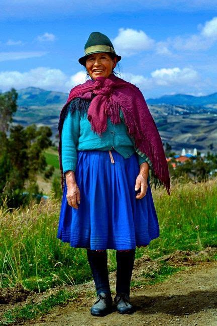 Ecuador Traditional Dresses Traditional Outfits Indigenous Woman