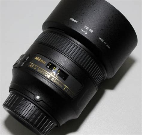 Nikon 85mm F18g Af S Nikkor Lens