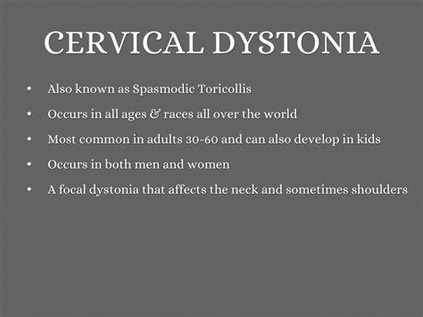 Cervical Dystonia By Ke3217
