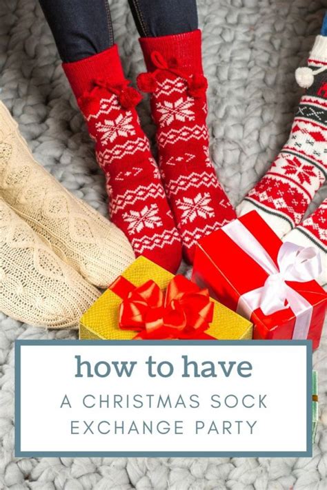 Easy And Fun Christmas Sock Exchange From This Kitchen Table