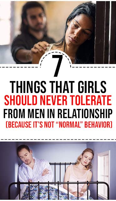 7 things that girls should never tolerate from men in relationships because it s not “normal