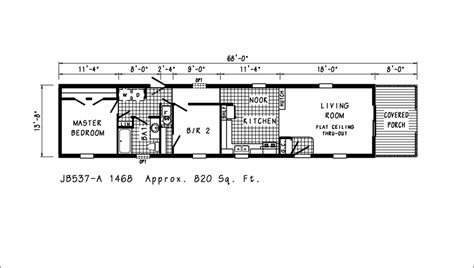 18 Single Wide Manufactured Homes 18 X 80 Mobile Home Floor Plans