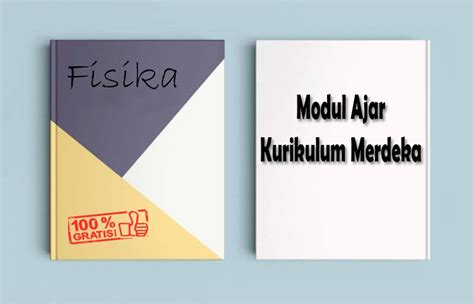 Modul Ajar Fisika SMA Fase E F Kelas 10 11 12 Kurikulum Merdeka Tahun