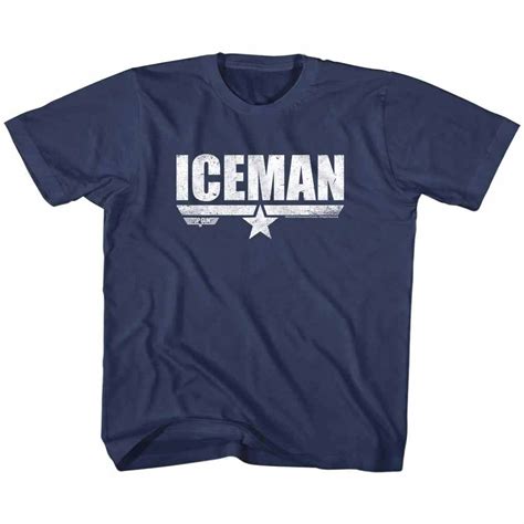 Top Gun Iceman Logo Tshirt Archives Societees