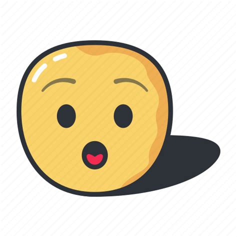 Amazed Cartoon Emoji Emoticon Emotion Sad Icon