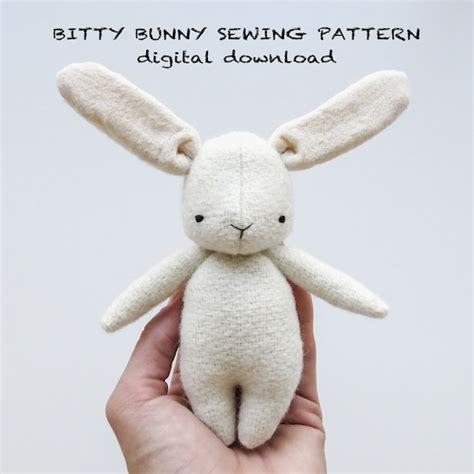 10 Free Bunny Softie Sewing Patterns Free Bunny Sewing Pattern