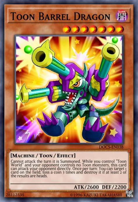 And to be fair, if all it did was what it said (activate this card by paying 1000lp), then nobody would run it. Top 10 "Toon" Monsters in Yu-Gi-Oh | HobbyLark