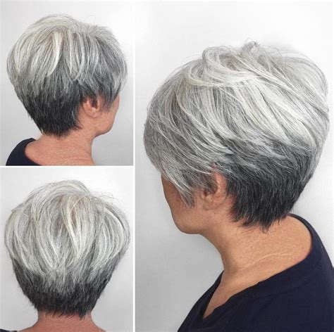 Short haircuts for women over 50 can be looking fun and youthful, too. 2020 Popular Spiky Gray Pixie Haircuts