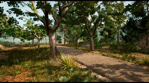 Mediterranean Forest In Environments Ue Marketplace
