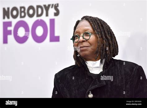 Actress Whoopi Goldberg Attends Nobodys Fool New York Premiere At