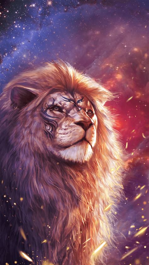 Lion Galaxy Wallpapers Top Những Hình Ảnh Đẹp