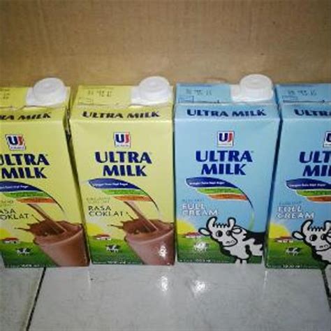 Susu Uht Ultra Milk Full Cream 1 Liter 1 Pcs Lazada Indonesia
