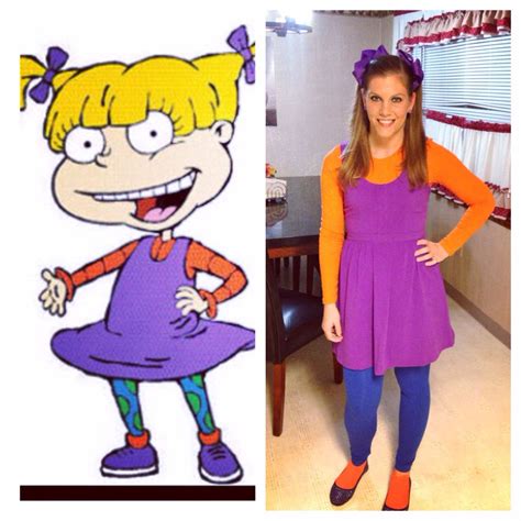Angelica Pickles Costume Rugrats Chuckie Rugrats Disfraces Halloween